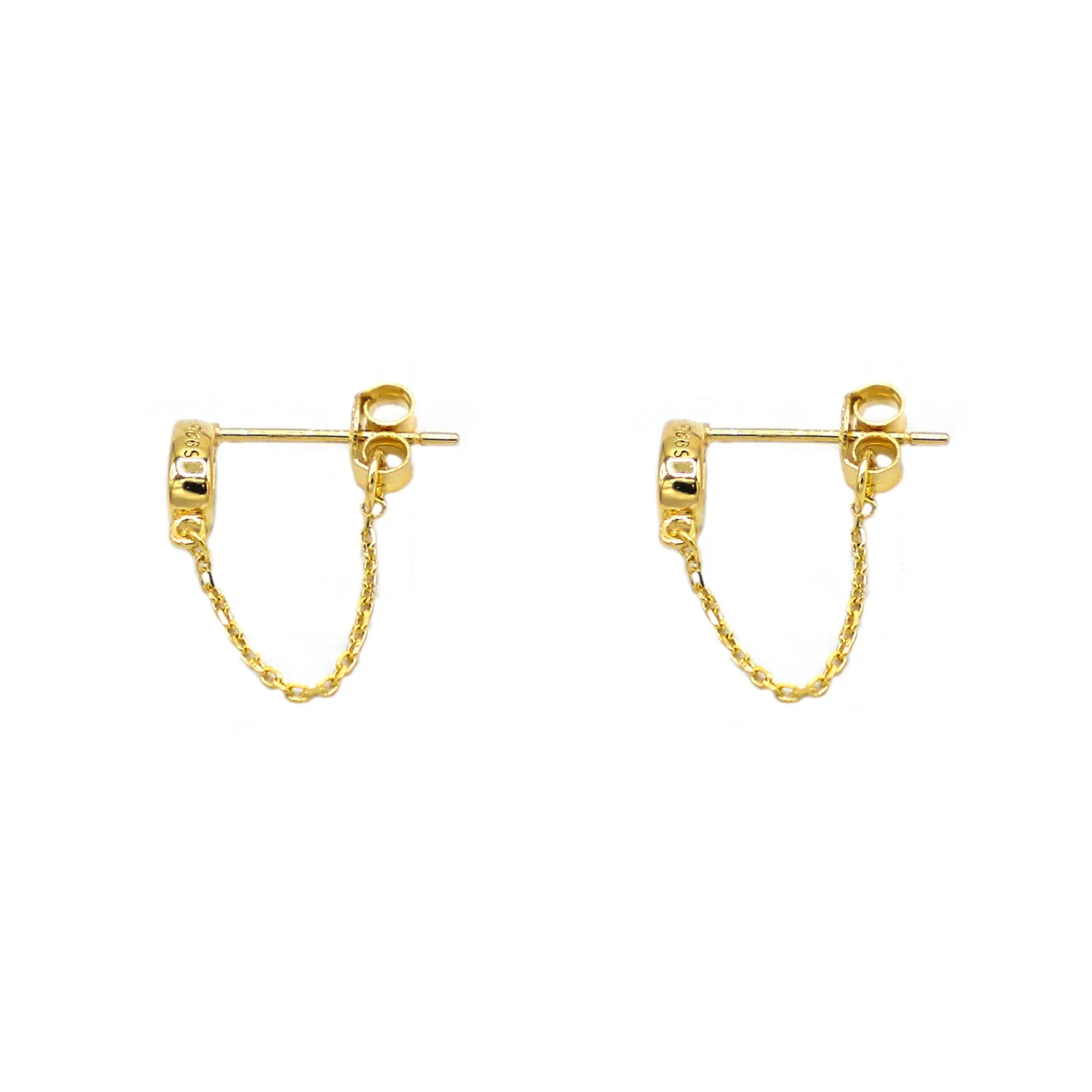 Drop Chain Earrings