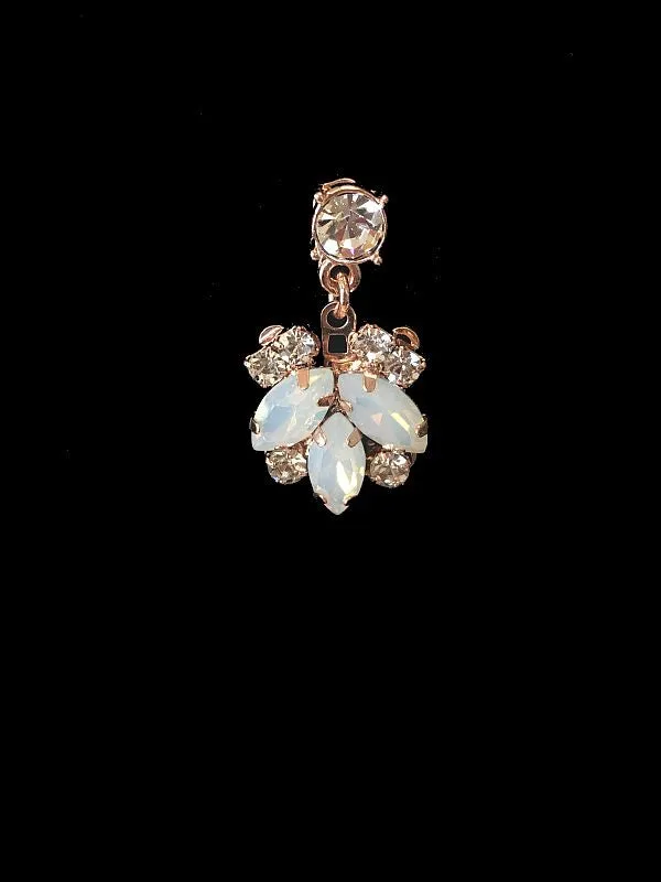 EA269 Rose Gold/Opal Opal 1 in Earrings