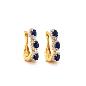 Earrings/Color Stone