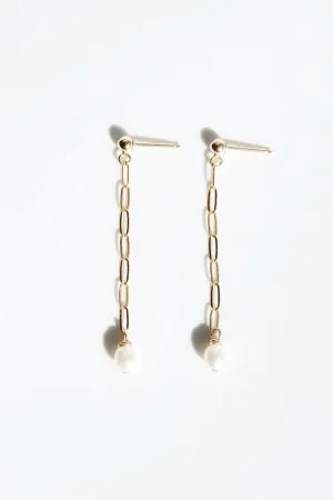 Elise Pearl Drop Earrings