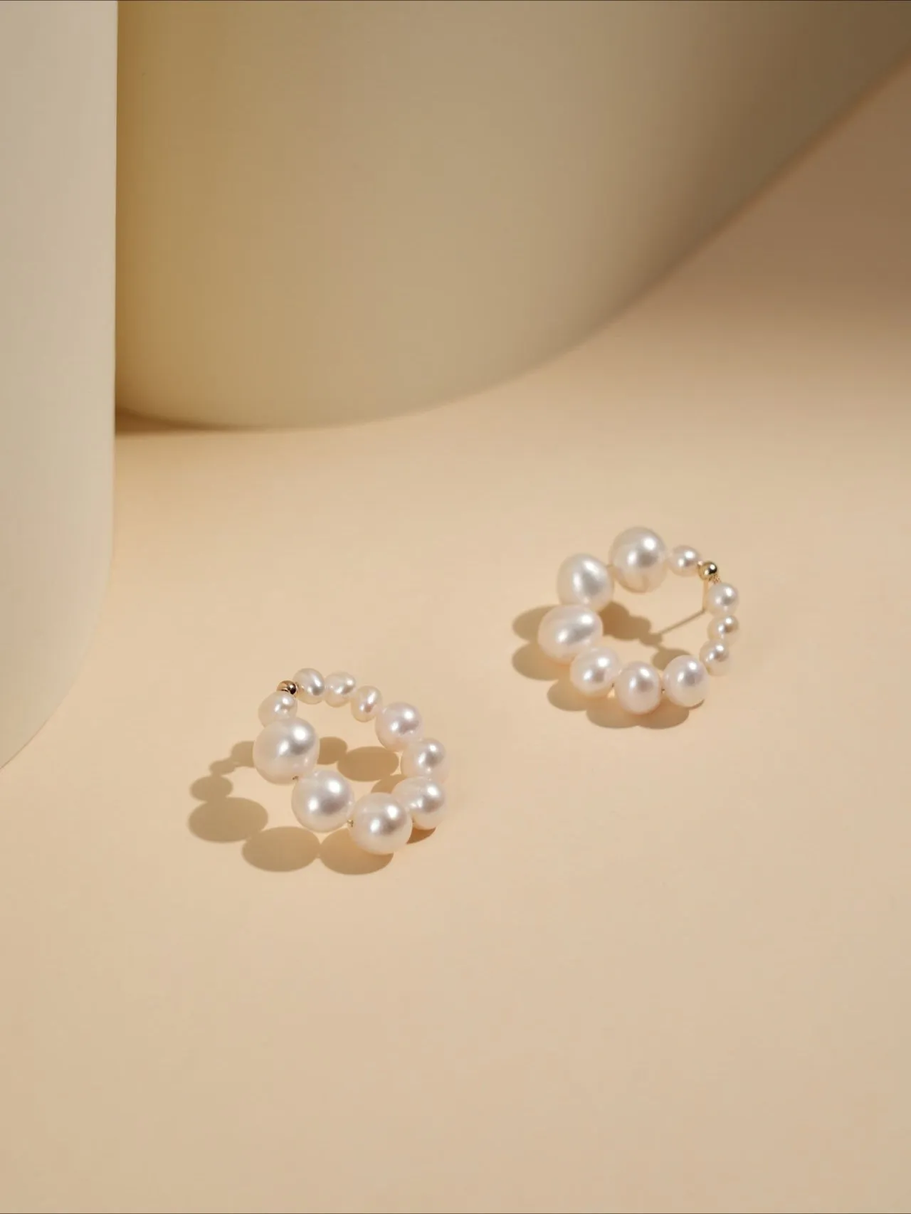 Embellished Series Mixed Bead Earrings