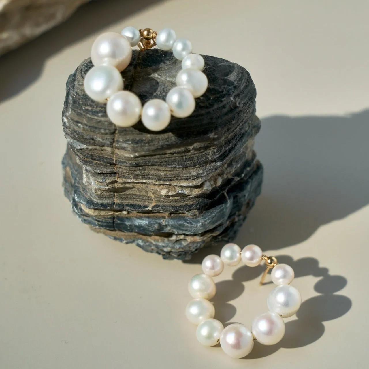 Embellished Series Mixed Bead Earrings