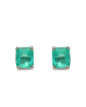 Emerald Stud Earrings