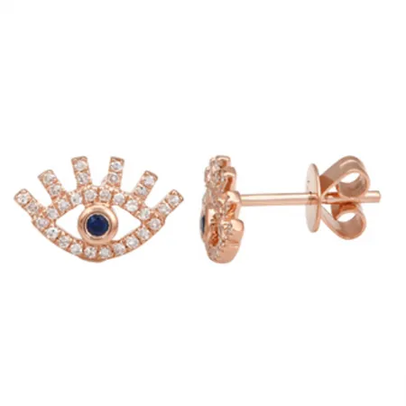EYES WIDE OPEN STUD EARRING