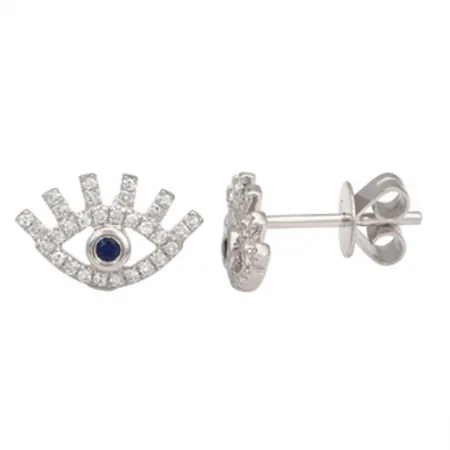 EYES WIDE OPEN STUD EARRING