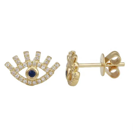 EYES WIDE OPEN STUD EARRING