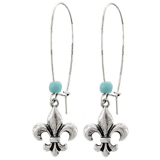 Fleur de Lis Earrings