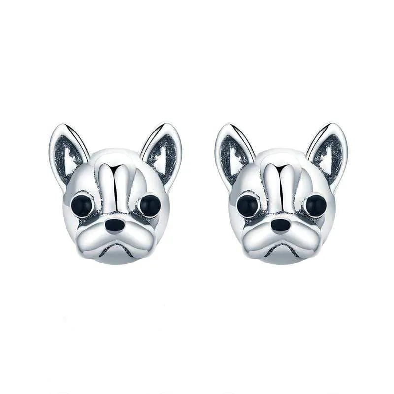 French Bulldog Earrings