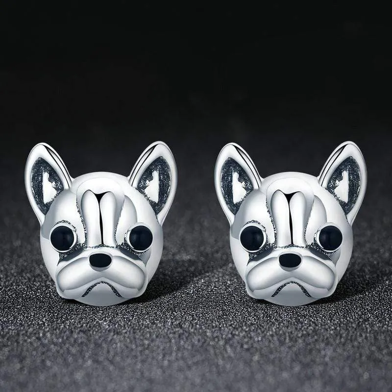 French Bulldog Earrings