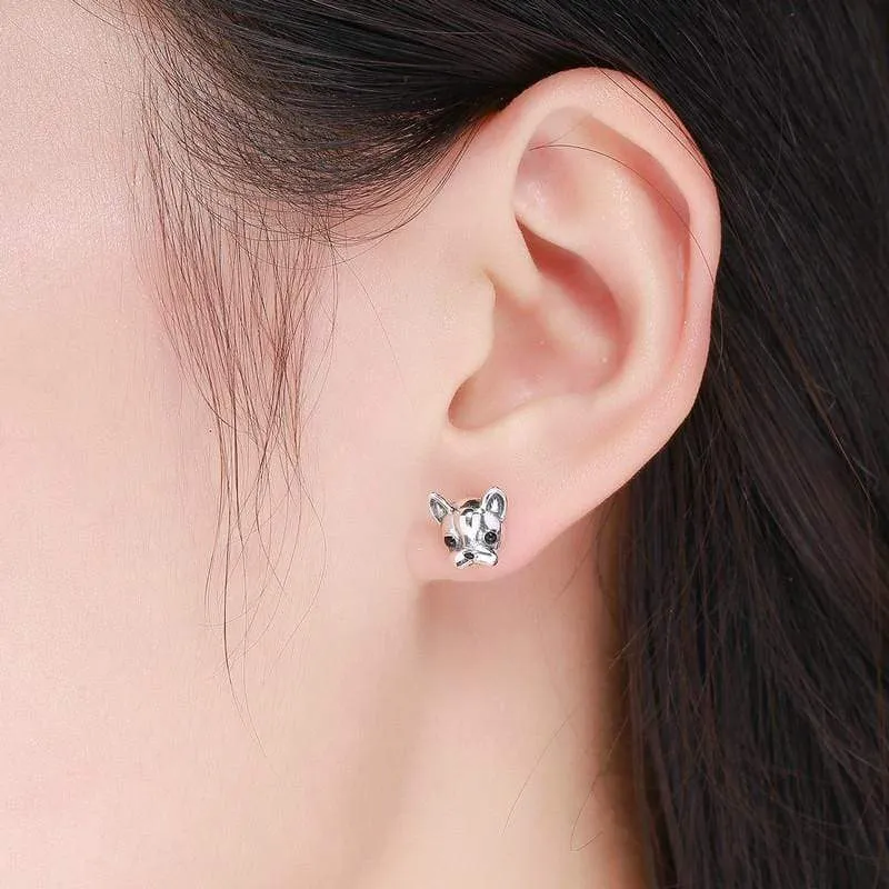 French Bulldog Earrings