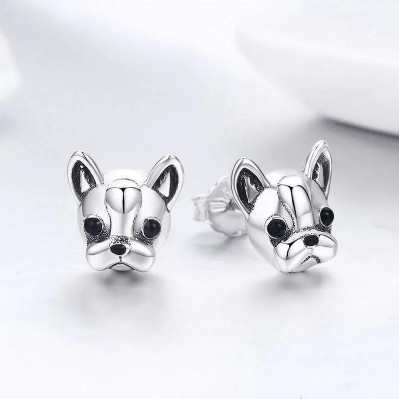 French Bulldog Earrings