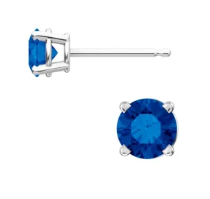 Genuine Sapphire Studs