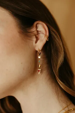 get down hoop earrings