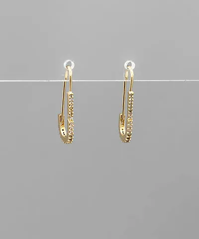 Gold Drop Earrings - EP23859