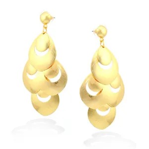GOLD EARRINGS #SWR-CP1217GLD (AA21)
