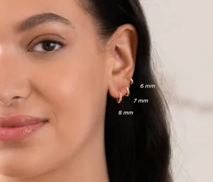 Gold Hoop Earrings