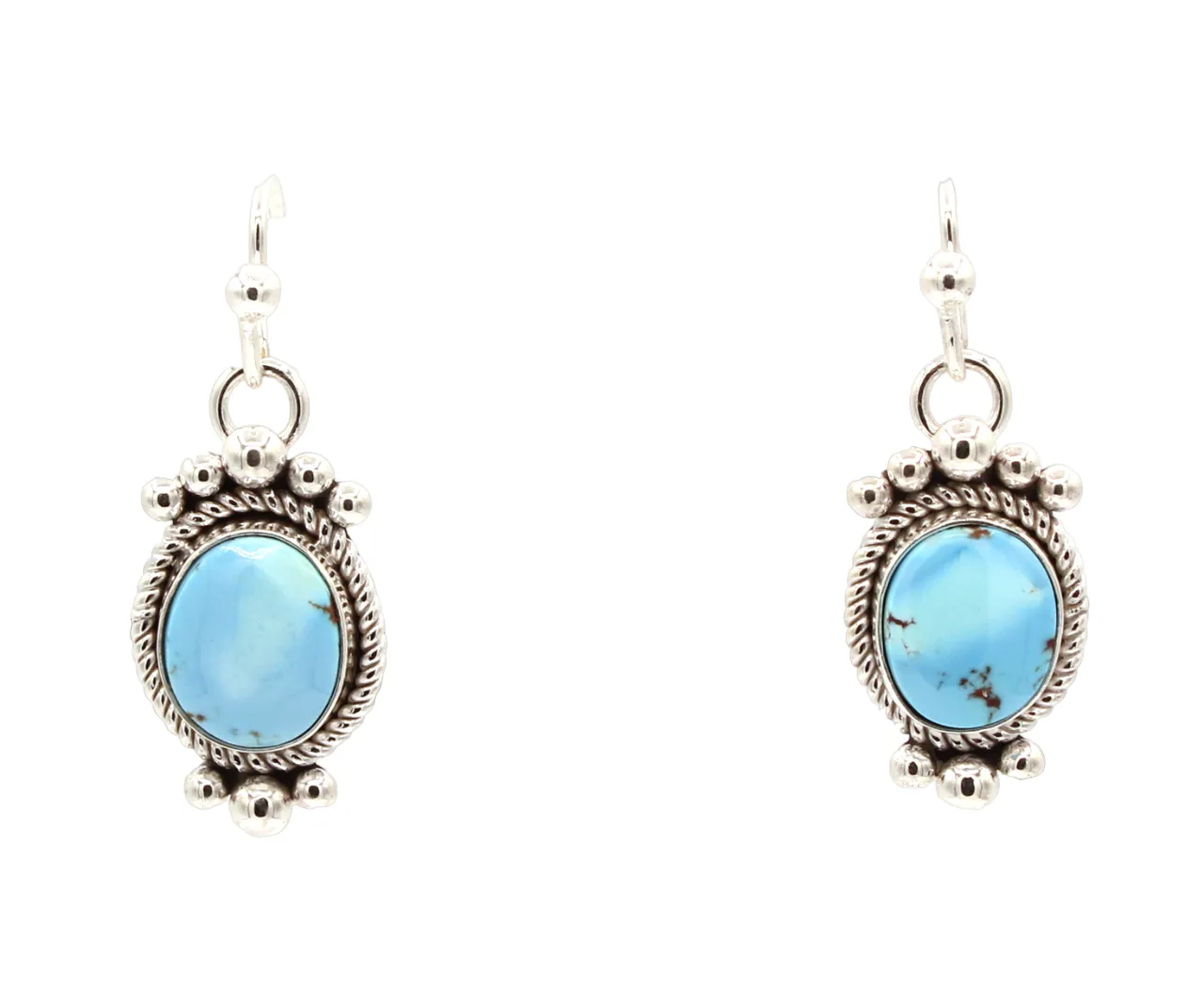 Golden Hills Turquoise Drop Earrings