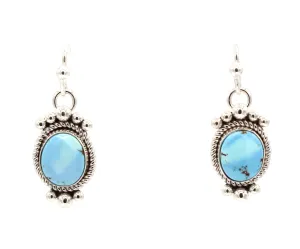 Golden Hills Turquoise Drop Earrings