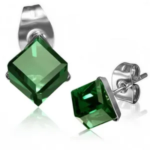 Green Classic Studs