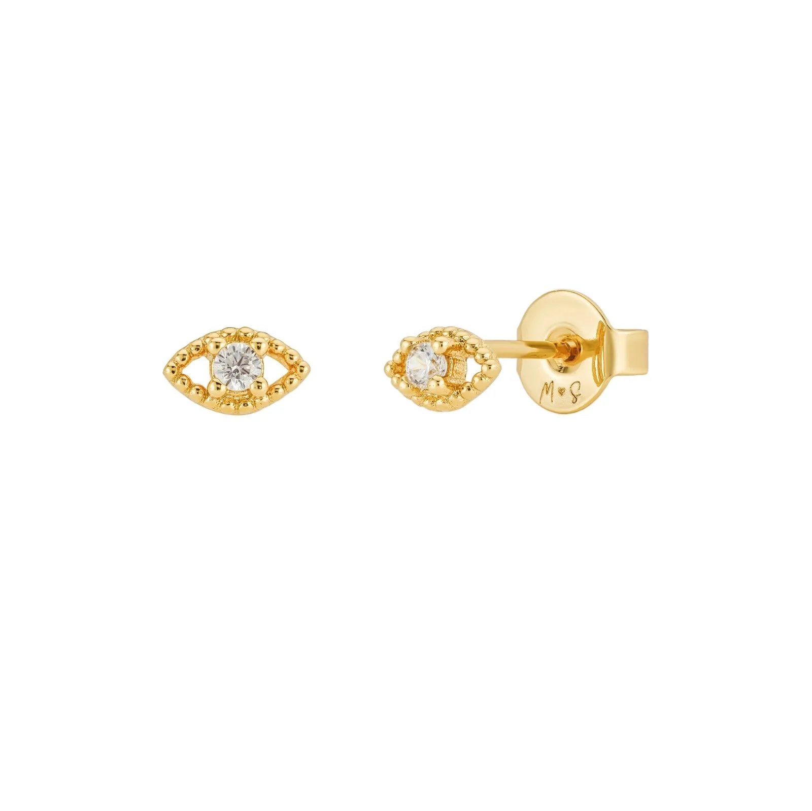 Greyson Evil Eye Stud Earrings