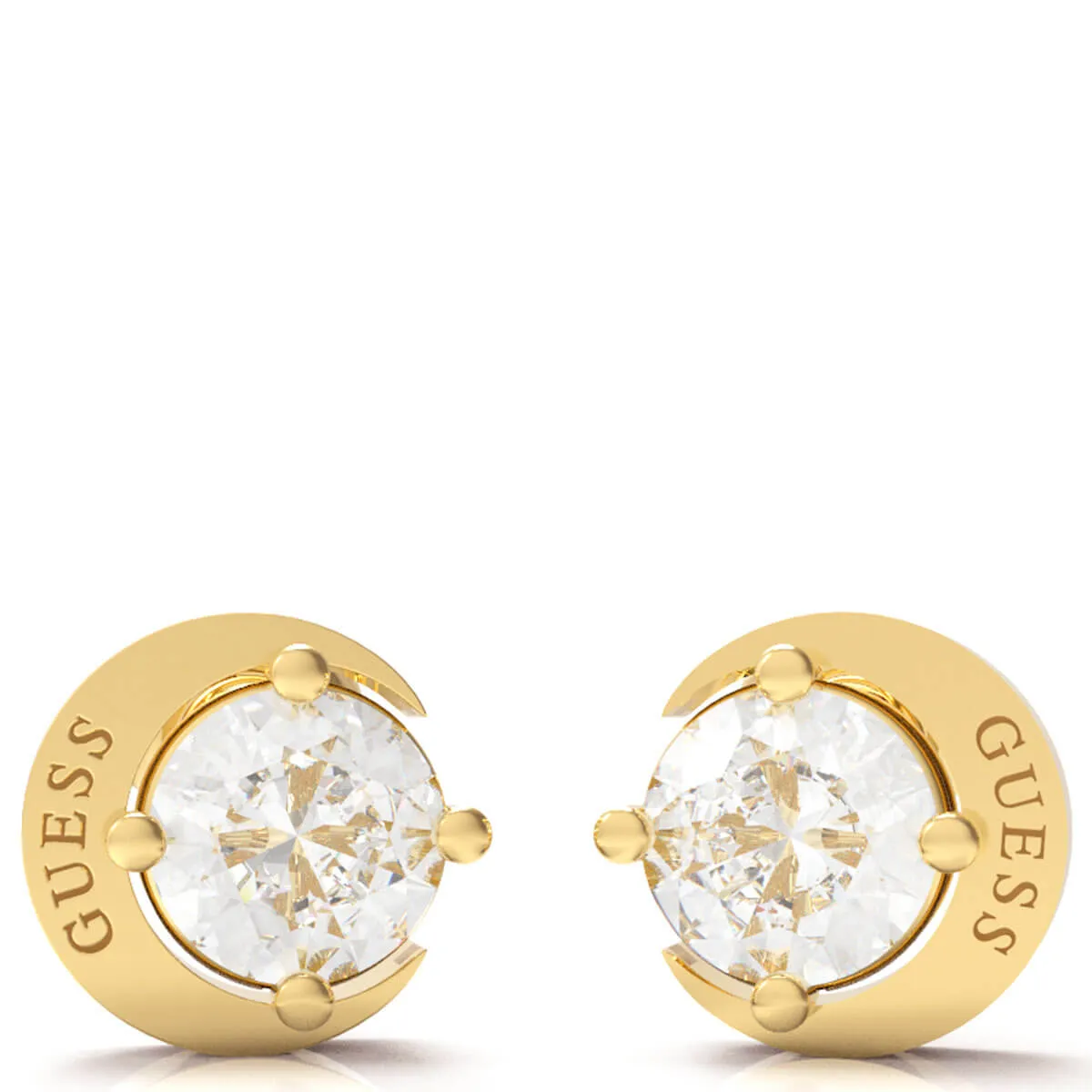 Guess Gold Moon Phases Earrings