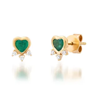 Heart Studs