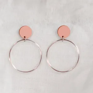 Hoopla Earring | Clay
