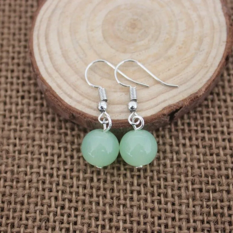 Inlaid Carved Gold Drop Earrings Diamond Hollow Ball Women Jewelry
