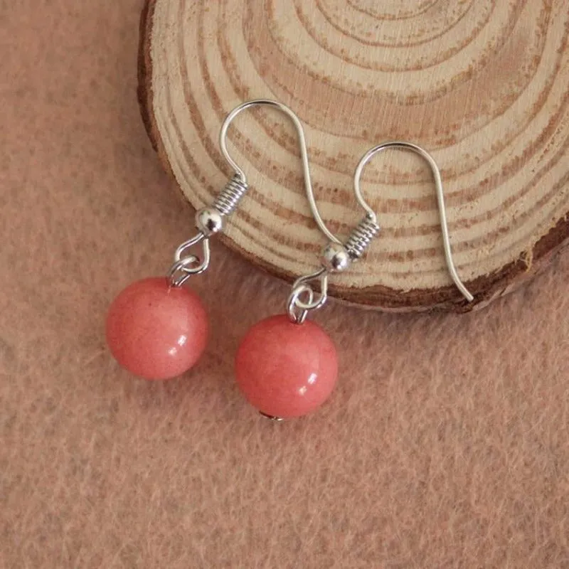 Inlaid Carved Gold Drop Earrings Diamond Hollow Ball Women Jewelry