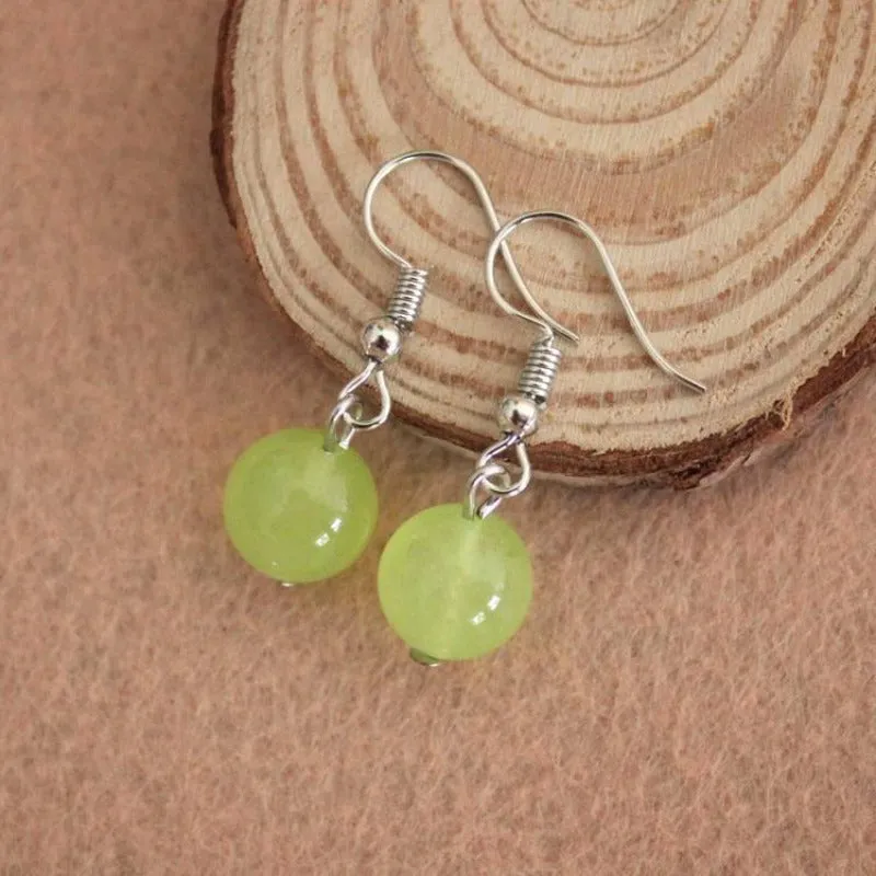 Inlaid Carved Gold Drop Earrings Diamond Hollow Ball Women Jewelry