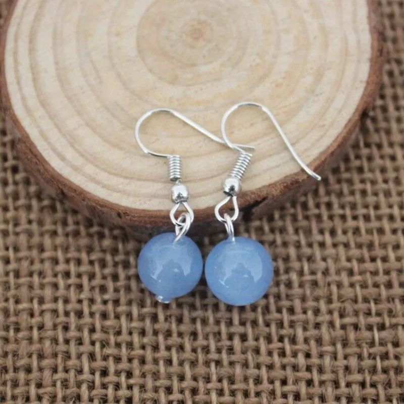 Inlaid Carved Gold Drop Earrings Diamond Hollow Ball Women Jewelry