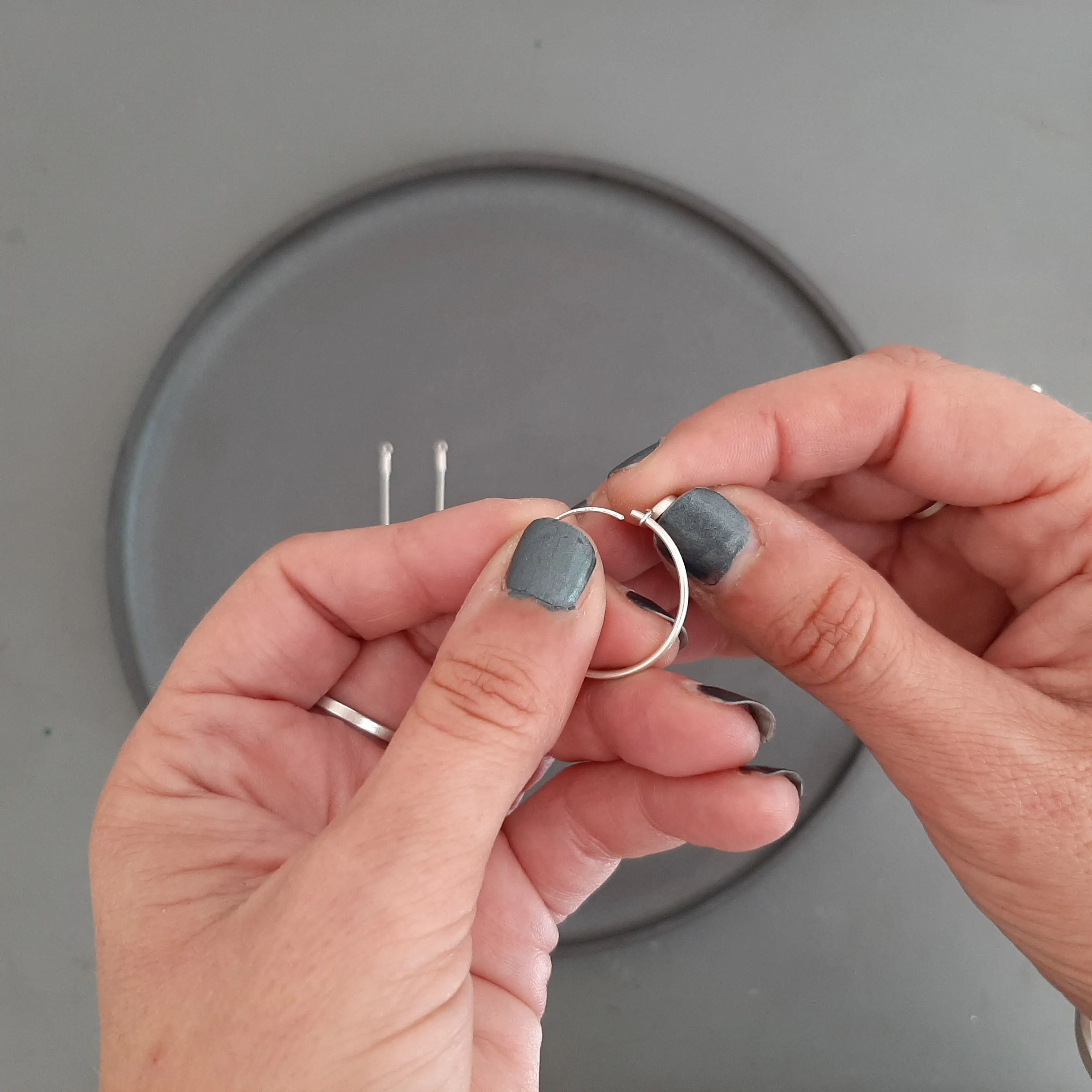 Interchangeable Hoop Earrings