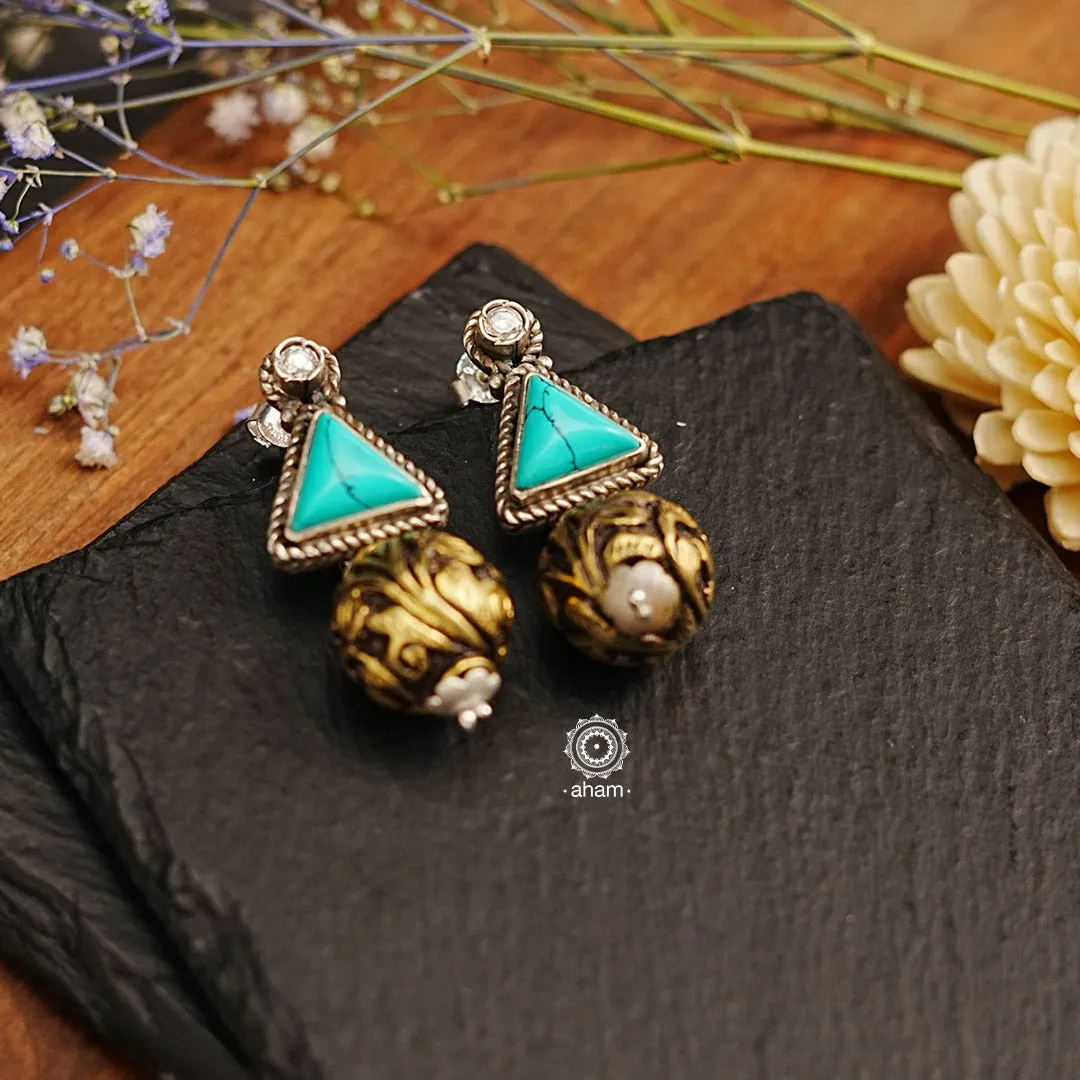 Ira Drop Silver Earrings