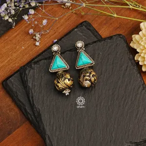Ira Drop Silver Earrings