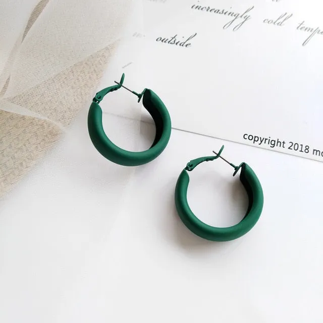 Irregular Geometric Metal Asymmetric Stud Earrings 2021 New Simple Retro Fashion Joker Earrings Women Jewelry, Gift Accessories