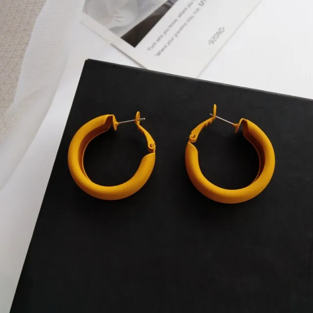 Irregular Geometric Metal Asymmetric Stud Earrings 2021 New Simple Retro Fashion Joker Earrings Women Jewelry, Gift Accessories
