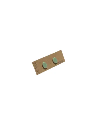 ITSARI- Mini Studs- Mint Ovals