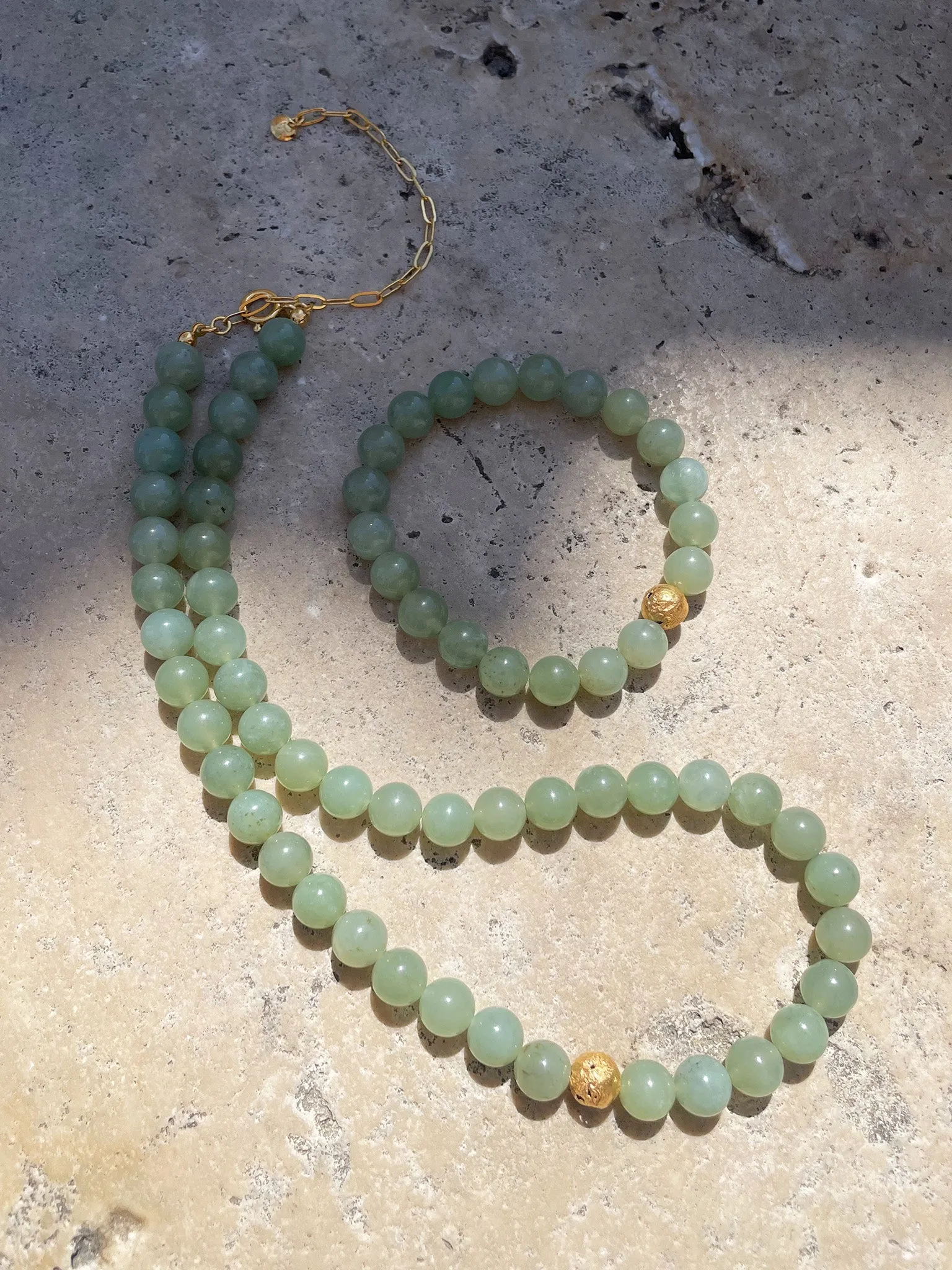 Jade Forest Green Necklace