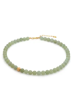 Jade Forest Green Necklace