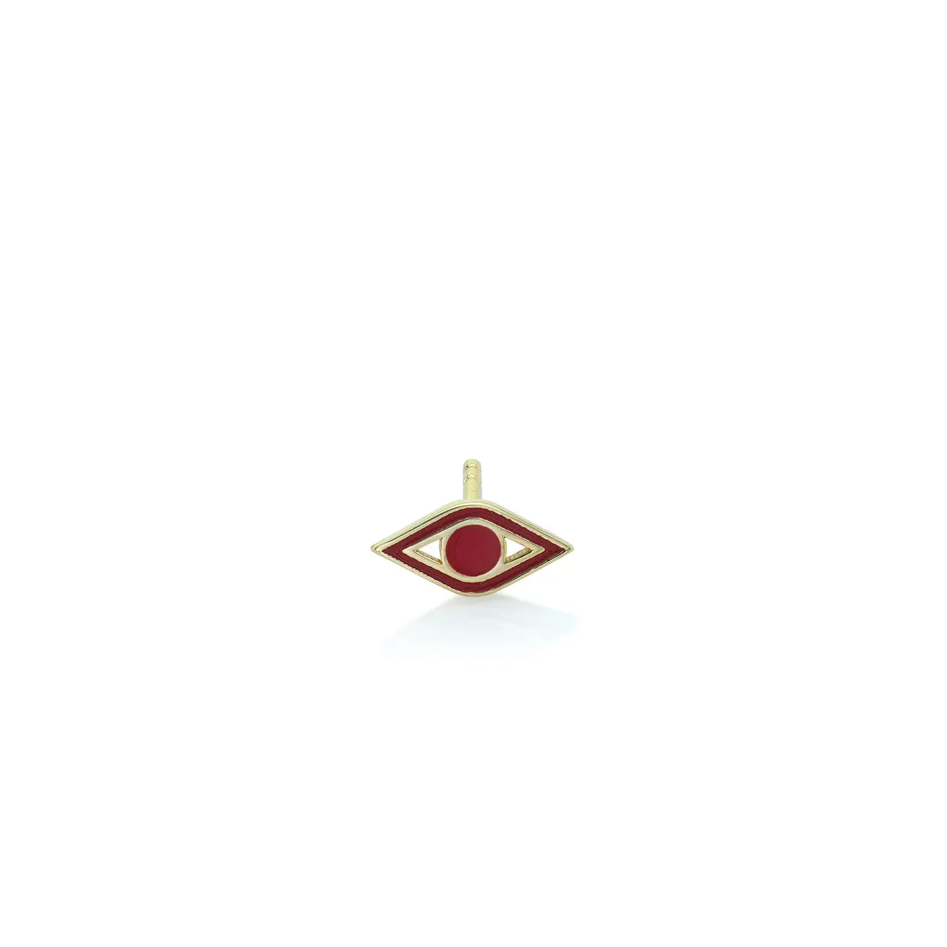 Kids Collection Gold & Enamel Mini Eye Stud