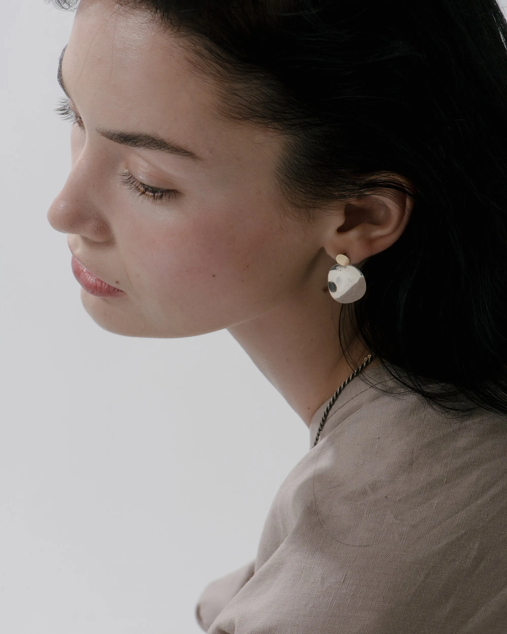 large elise drop earrings