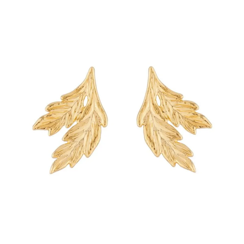 Les Nereides Ear Of Wheat Stud Earrings