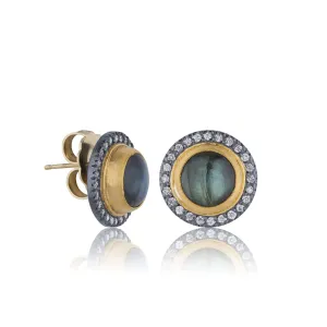 Lika Behar Labradorite "NIGHTFALL" Earrings