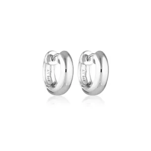 LINDA TAHIJA Solar Huggie Earrings - Sterling Silver