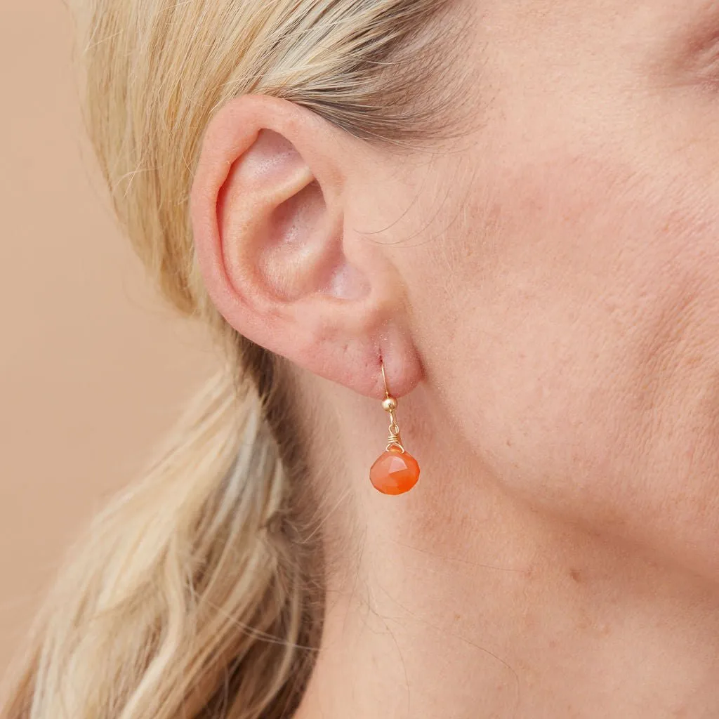 London Blue Topaz Drop Earrings