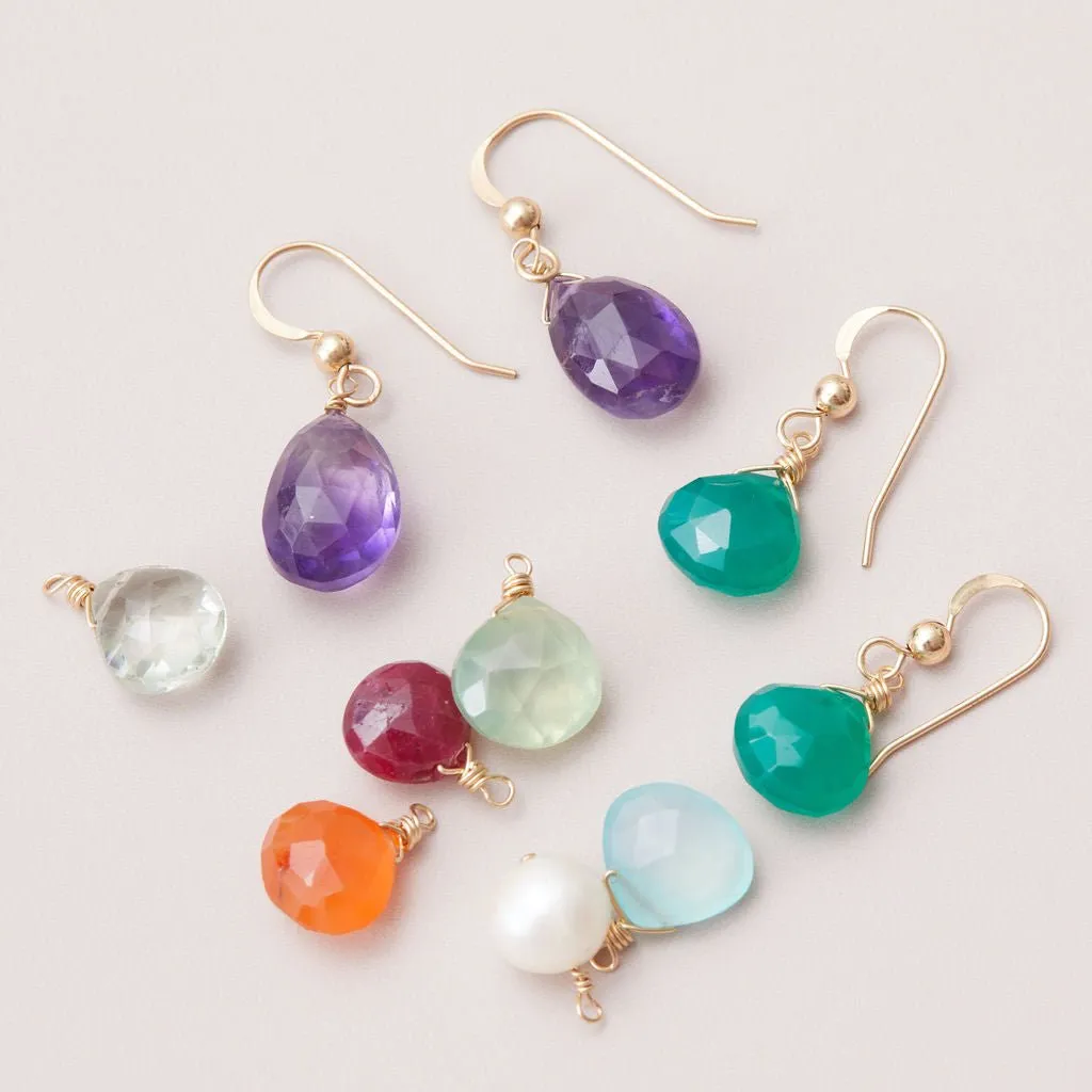 London Blue Topaz Drop Earrings