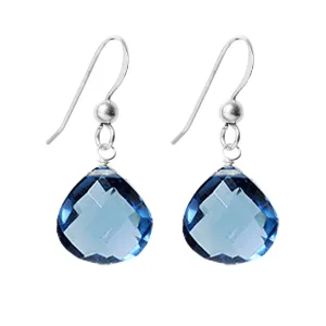 London Blue Topaz Drop Earrings