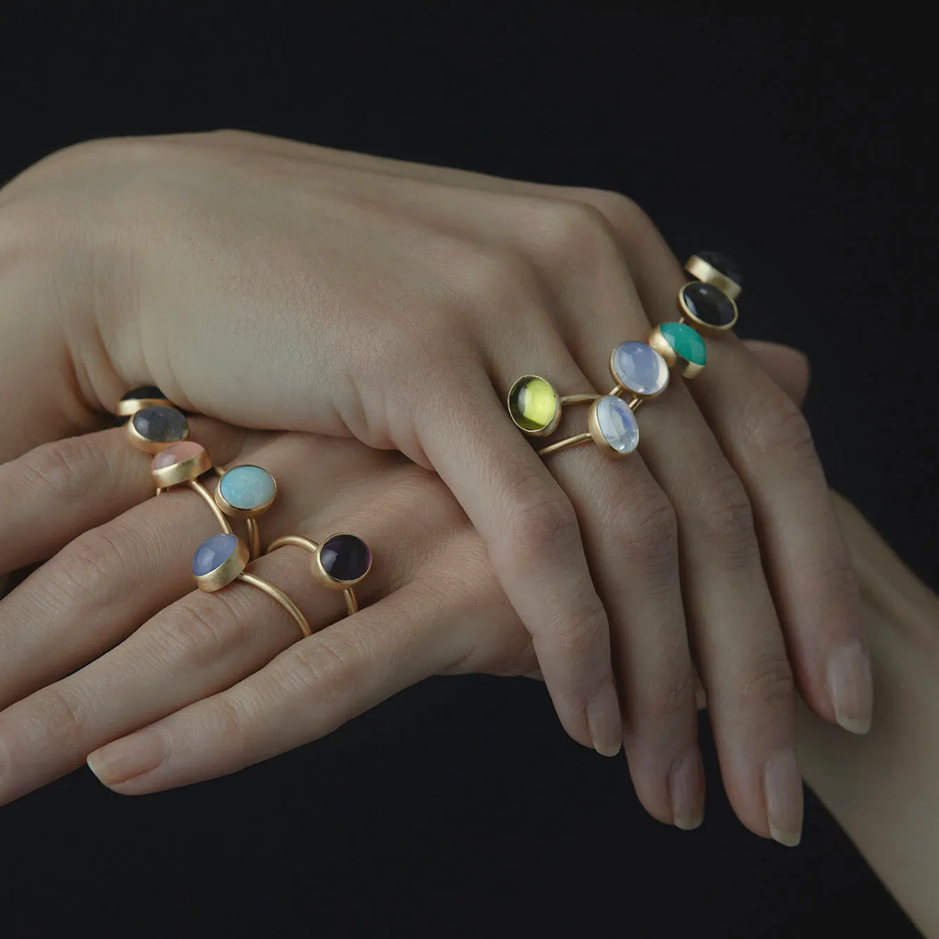 London Blue Topaz Glacé Ring | R12001BT