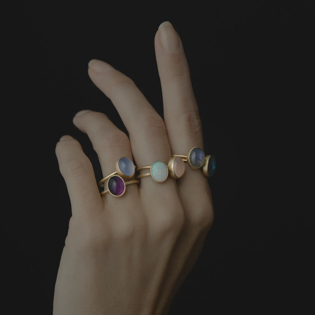 London Blue Topaz Glacé Ring | R12001BT