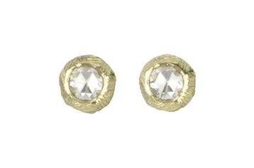 Medium Pebble Stud Earrings